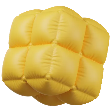 Inflate Cube  3D Icon