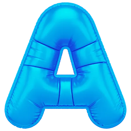 Inflated A  3D Icon