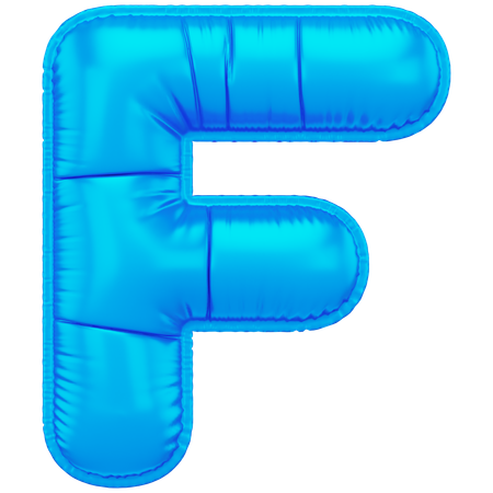 膨らんだf  3D Icon