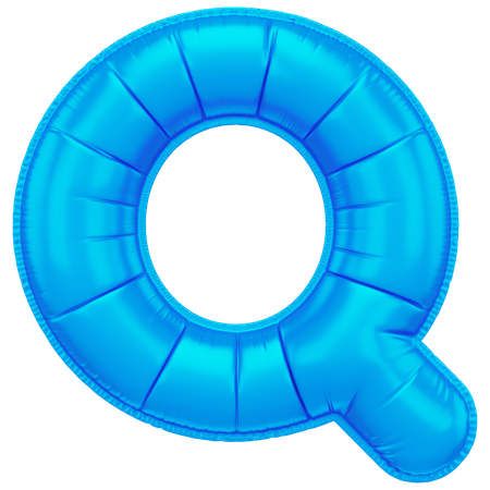 膨らんだq  3D Icon