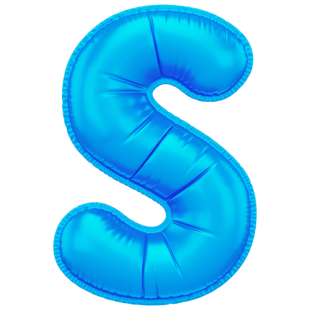 Inflated S  3D Icon