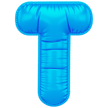 膨らんだT  3D Icon