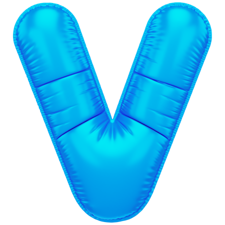 膨らんだv  3D Icon