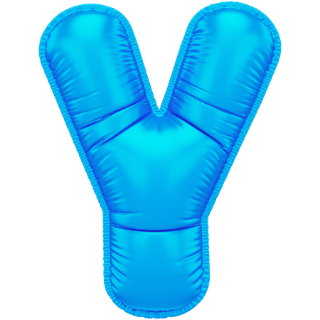 Inflated Y  3D Icon