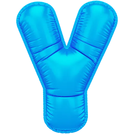 Inflated Y  3D Icon