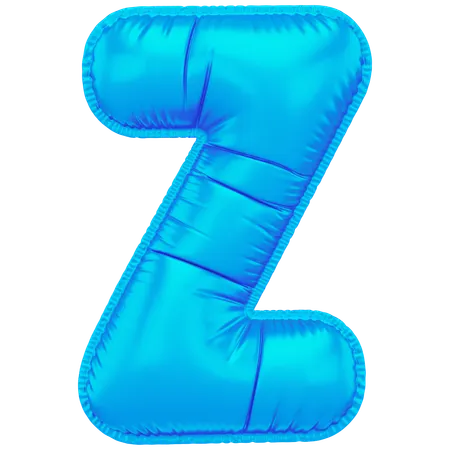 Inflated Z  3D Icon