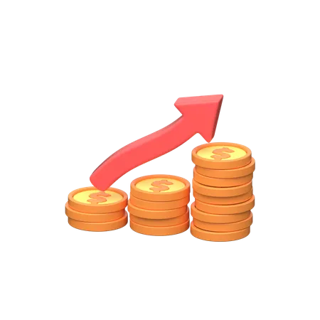 Inflation 3 D Icon Represents Rising Prices And Economic Instability Featuring Dynamic Elements In A Three Dimensional Representation Of Inflationary Trends 3D Icon