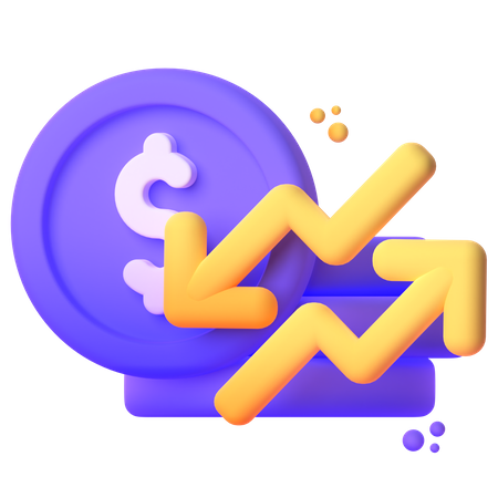 Inflation Fluctuation  3D Icon