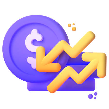 Inflation Fluctuation 3D Icon