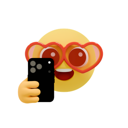 Influencer Emoji Selfie  3D Icon