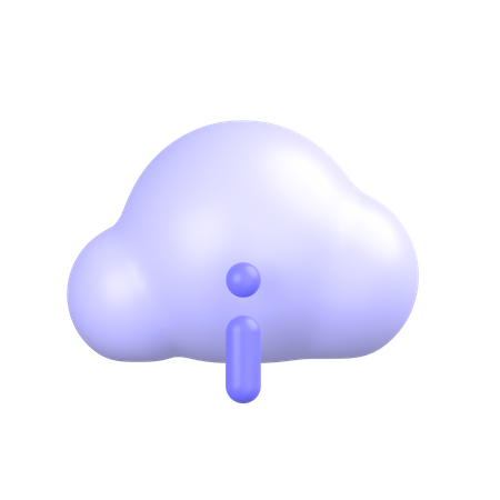 Info-cloud 3D Icon