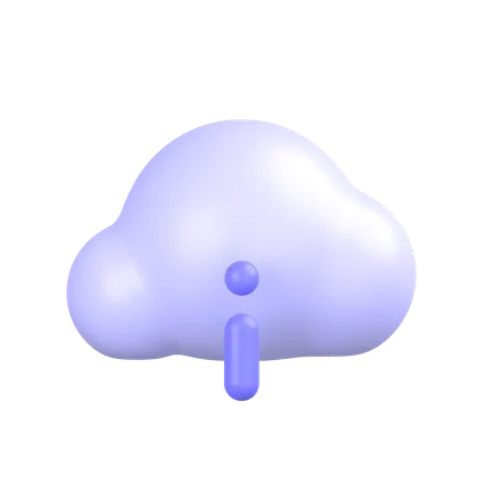 Nuage d'informations  3D Icon