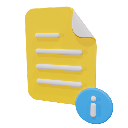 Infodatei  3D Icon