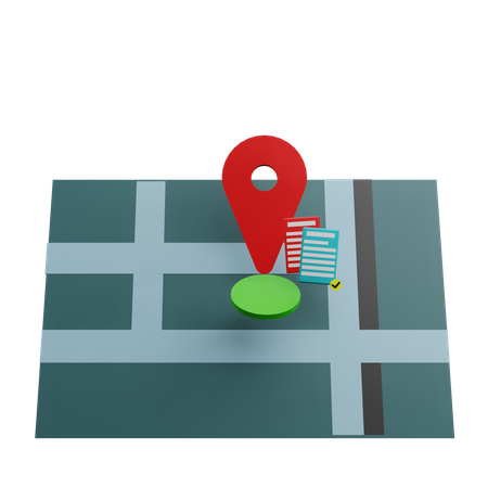 Info Location  3D Icon