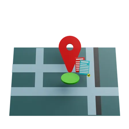 Info Location  3D Icon