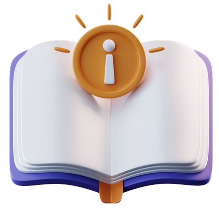 Info Manual  3D Icon