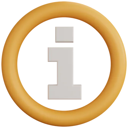 Info Mark  3D Icon