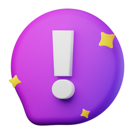 Info-Nachricht  3D Icon