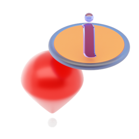 Info Pin  3D Icon