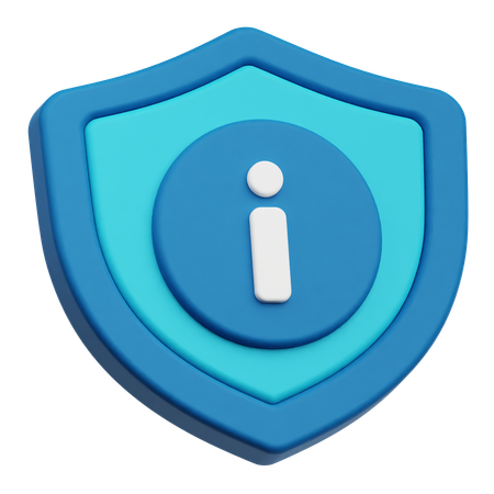 Información de protección  3D Icon