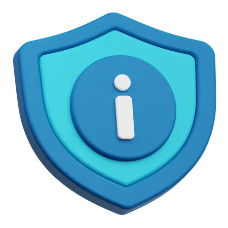 Información de protección  3D Icon