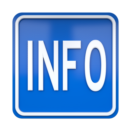 Info Sign  3D Icon