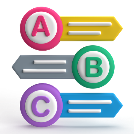 Infographie  3D Icon