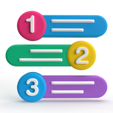 Infographie  3D Icon