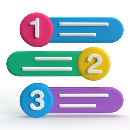 Infographie  3D Icon
