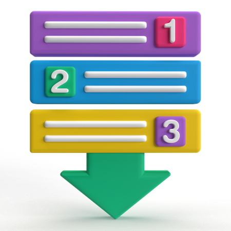 Infographie  3D Icon