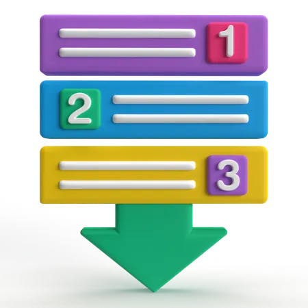 Infographie  3D Icon