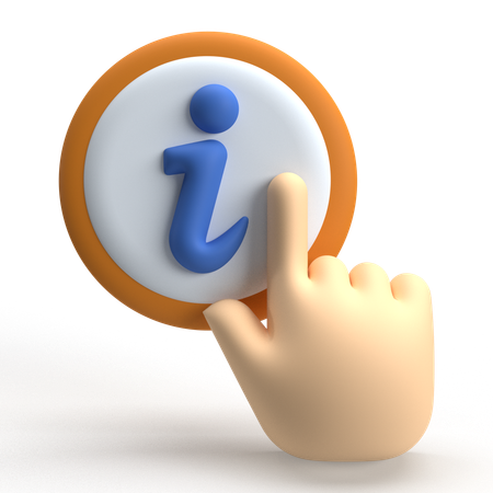 Informações  3D Icon