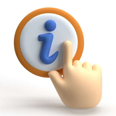 Informações  3D Icon