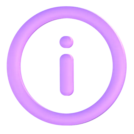 Informações  3D Icon