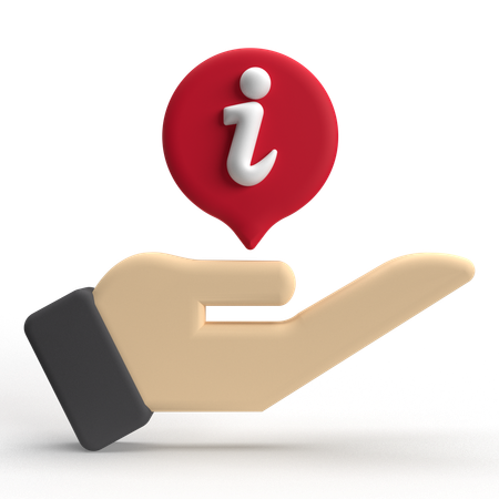 Informações  3D Icon