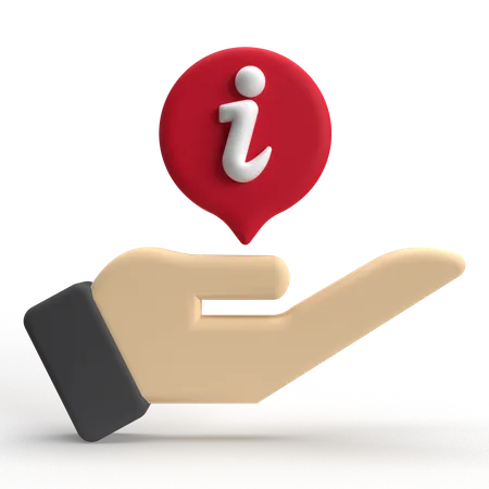 Informações  3D Icon