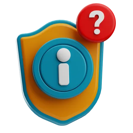 Información  3D Icon