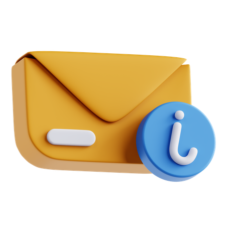 Información  3D Icon