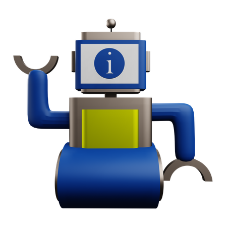 Información del robot  3D Icon