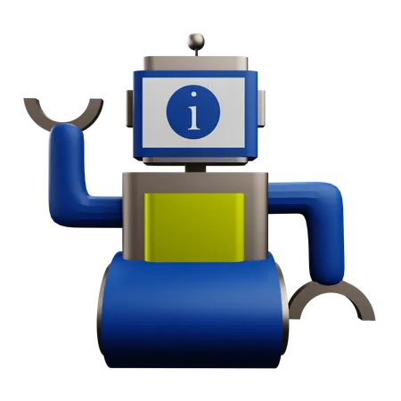 Información del robot  3D Icon