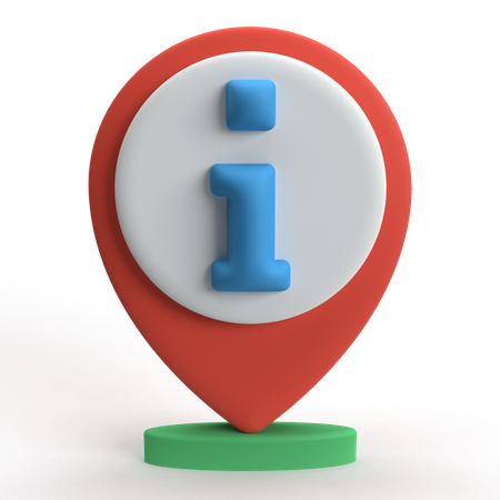 Información del mapa  3D Icon