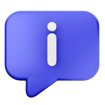 Helpdesk de informações  3D Icon