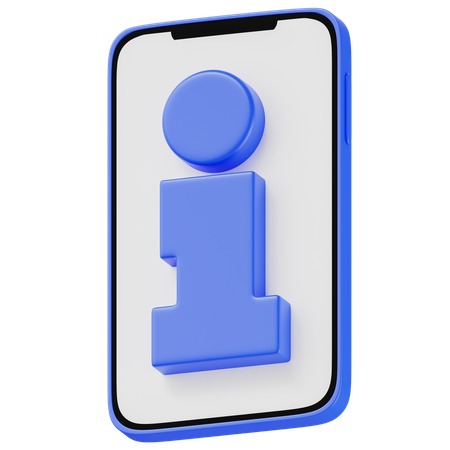 정보  3D Icon