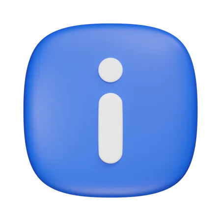 情報  3D Icon