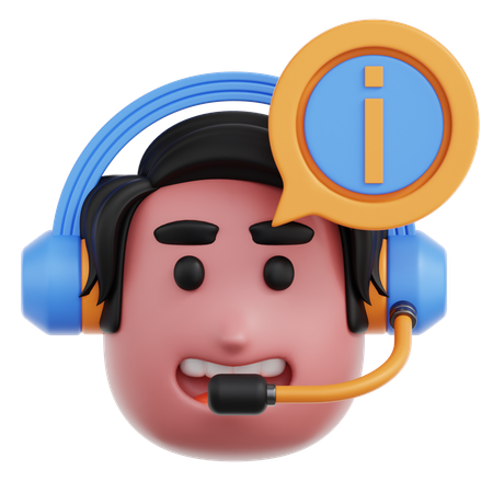 Information  3D Icon
