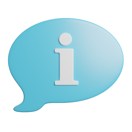 Information  3D Icon