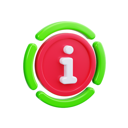 Information  3D Icon