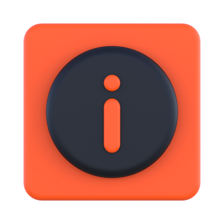 Information  3D Icon