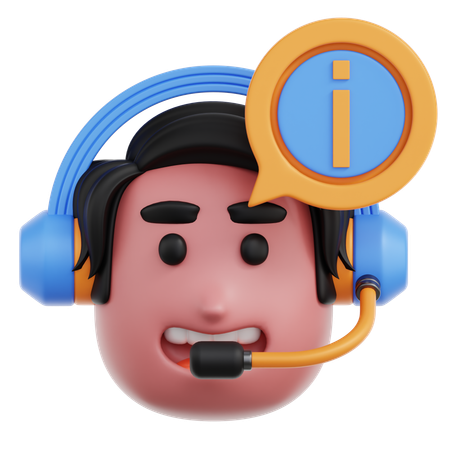 Information  3D Icon