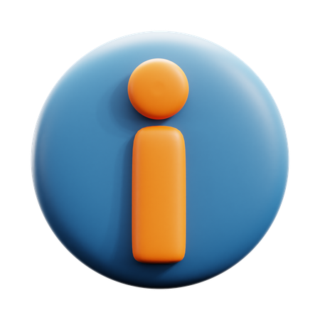 Information  3D Icon